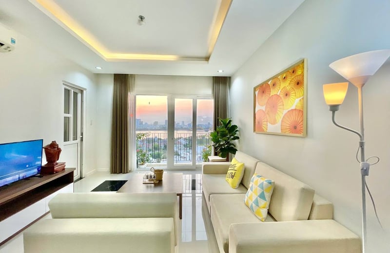 Vermietung einer hellen Wohnung in Monarchy, Bezirk Son Tra, Da Nang, Vietnam